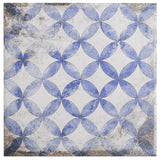 Lenox Charm Blue 8x8 Matte Porcelain Tile for Walls and Floors