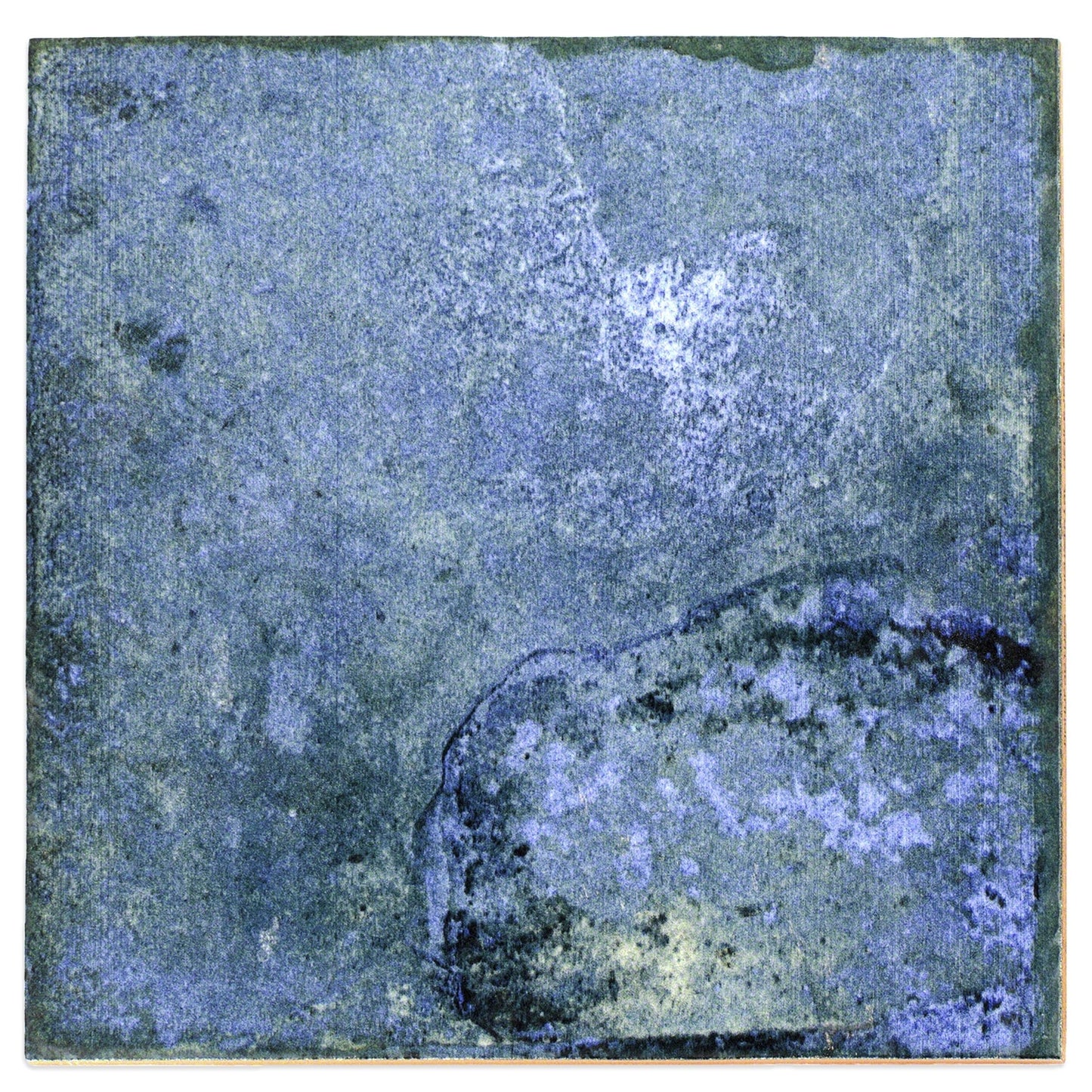 Angela Harris Dunmore Blue 8x8 Matte Ceramic Floor Tile