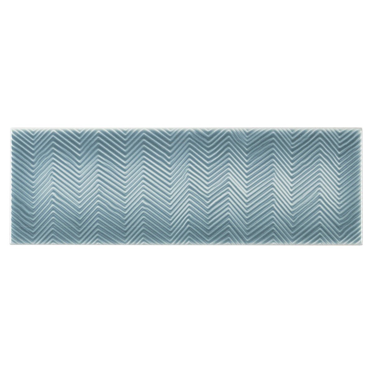 Splendor Blue 4x12 Polished Ceramic Subway Tile - Made in Spain