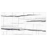 Tilebar Lumina Sahara Noir Black & White 24x48 Polished Porcelain Tile