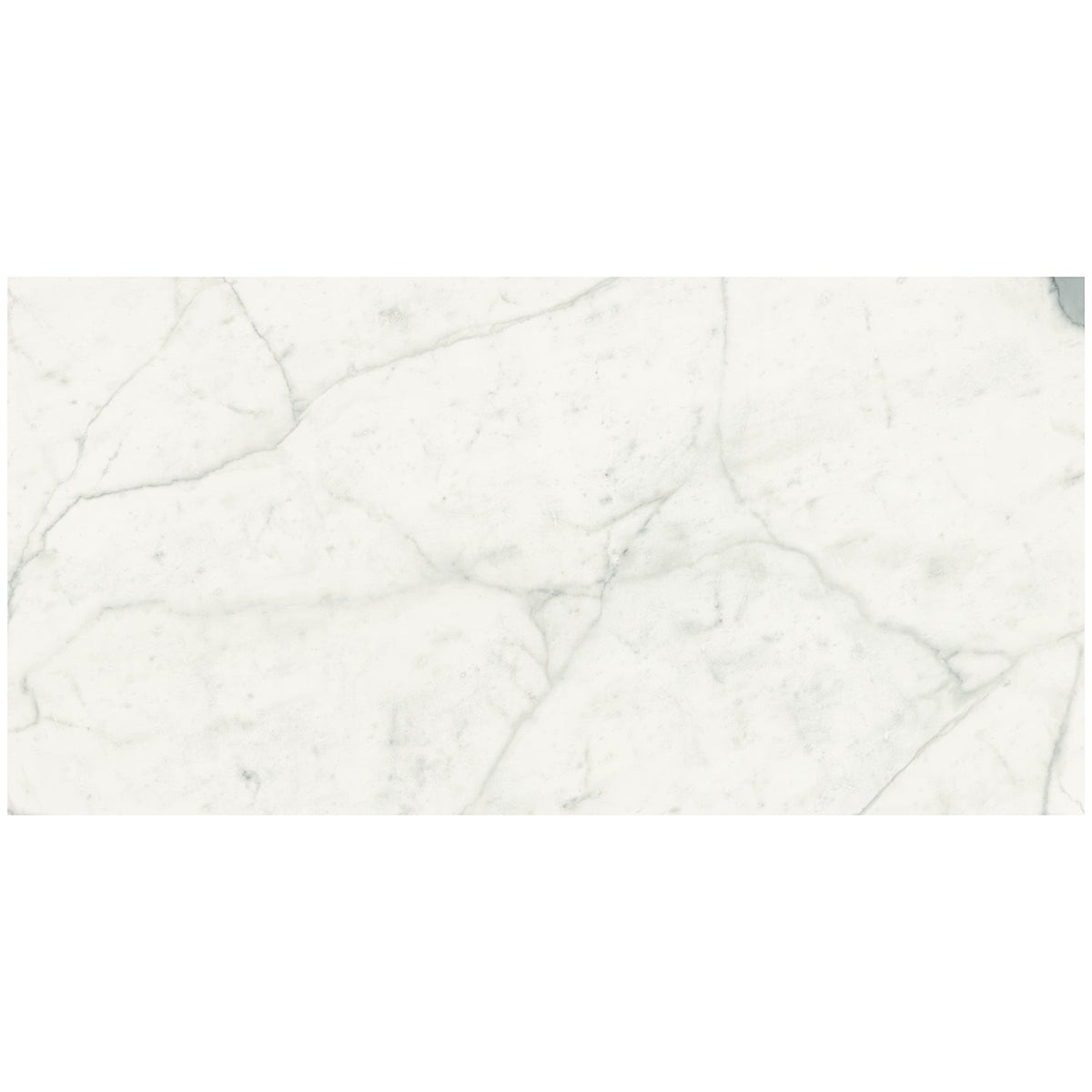 TileBar Marmi Slim Bianco Venato 30x60 Polished Porcelain Slab
