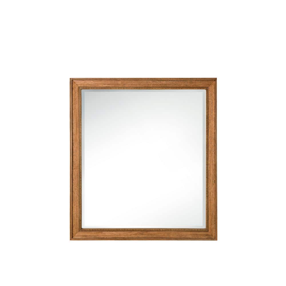 James Martin Vanities Bristol 44" x 40" Saddle Brown Bathroom Vanity Mirror