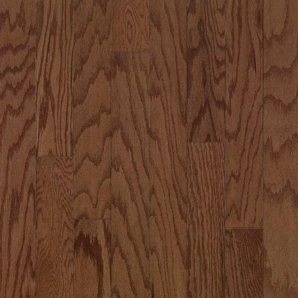 Bruce Colony Collection Saddle Oak 3/8 in. T x 3 in. W T+G Smooth Engineered Hardwood Flooring (31.5 sq.ft./ctn)