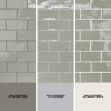 Merola Tile Chester Sage 3 in. x 6 in. Ceramic Wall Subway Tile (6.02 sq. ft. / Case)