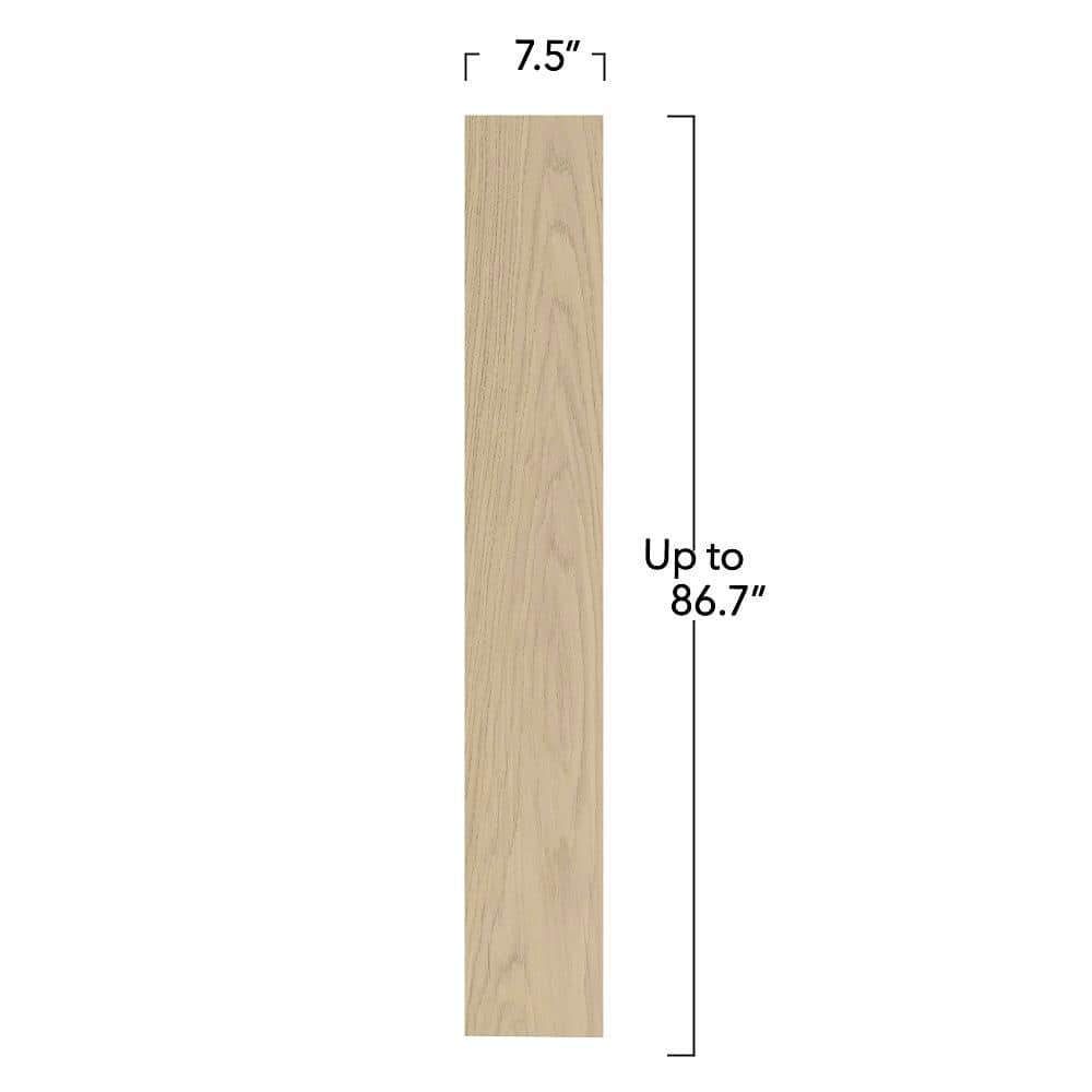 Mohawk Island Home Sailcloth Oak 0.5 in. T x 7.5 in. W Wirebrushed Engineered Hardwood Flooring (27.41 sq. ft./case)