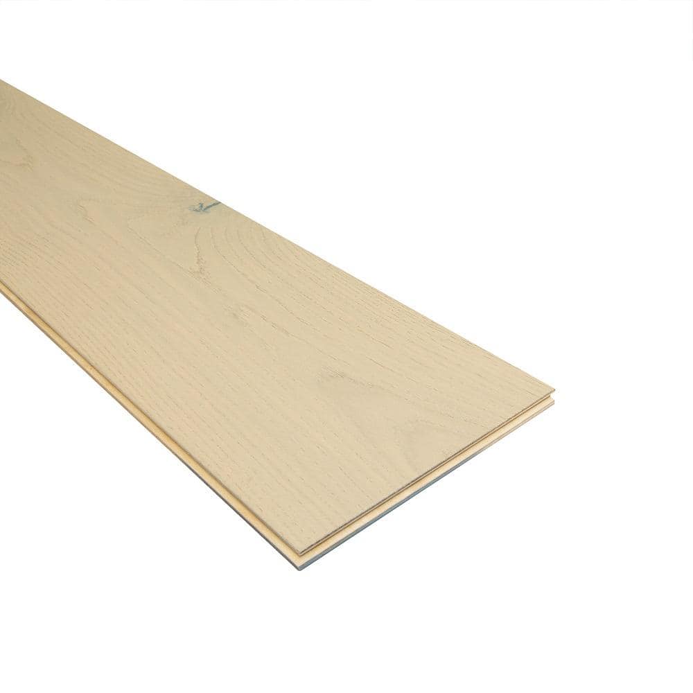 Mohawk Island Home Sailcloth Oak 0.5 in. T x 7.5 in. W Wirebrushed Engineered Hardwood Flooring (27.41 sq. ft./case)
