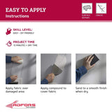 Saint-Gobain ADFORS FibaTape Perfect Finish 6 in. x 75 ft. Self-Adhesive Wall Repair Fabric