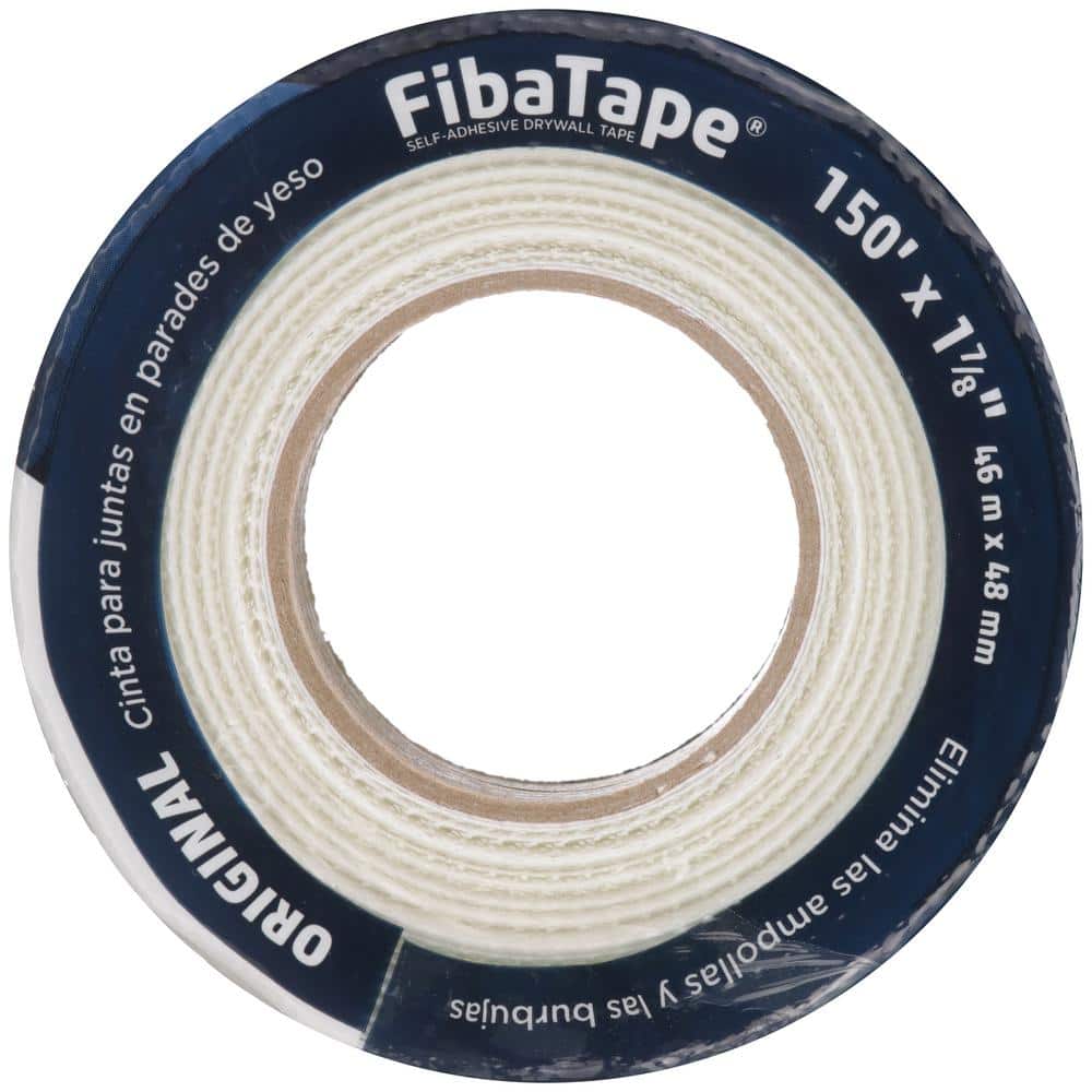 Saint-Gobain ADFORS FibaTape Standard White 1-7/8 in. x 150 ft. Self-Adhesive Mesh Drywall Joint Tape