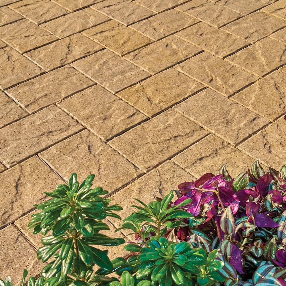 Pavestone Taverna 11.81 in. L x 7.87 in. W x 1.97 in. H Rectangle San Marcos Blend Concrete Paver (192-Piece/124 sq. ft./Pallet)
