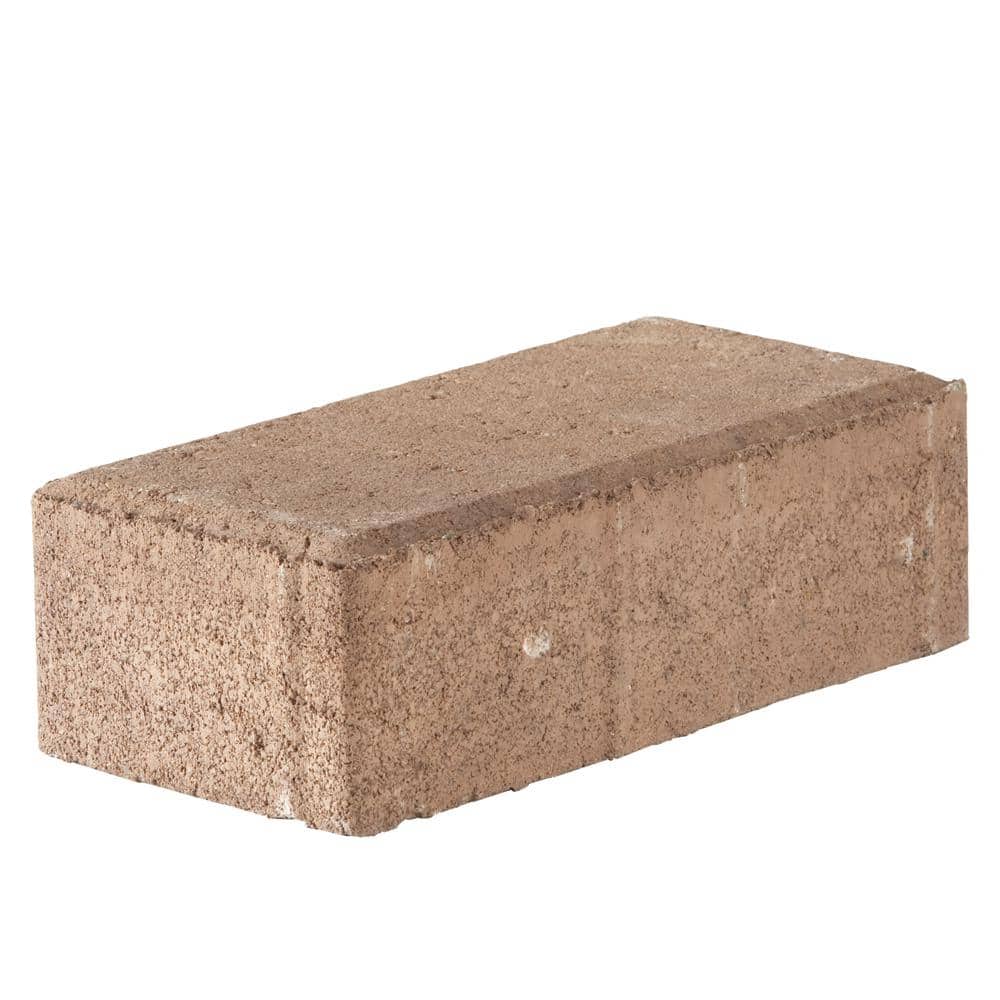 Pavestone Holland 7.87 in. L x 3.94 in. W x 2.36 in. H 60 mm Sand/Brown/Charcoal Concrete Paver (480-Piece/103 sq. ft./Pallet)