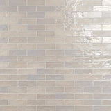 Ivy Hill Tile Amagansett Cream 2 in. x 8 in. 9 mm Satin Ceramic Wall Tile (5.38 sq. ft. / case)