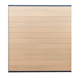 Frame It All 6 ft. x 6 ft. Sand 360 Cap Composite Horizontal Fence Panel