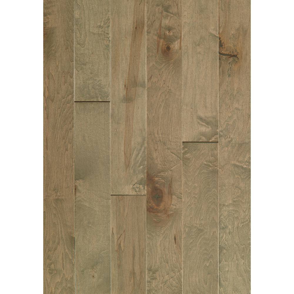 Shaw Opulent Sand Maple 3/8 In. T X 5 in. W Tongue and Groove Smooth Engineered Hardwood Flooring (23.66 sq.ft./case)