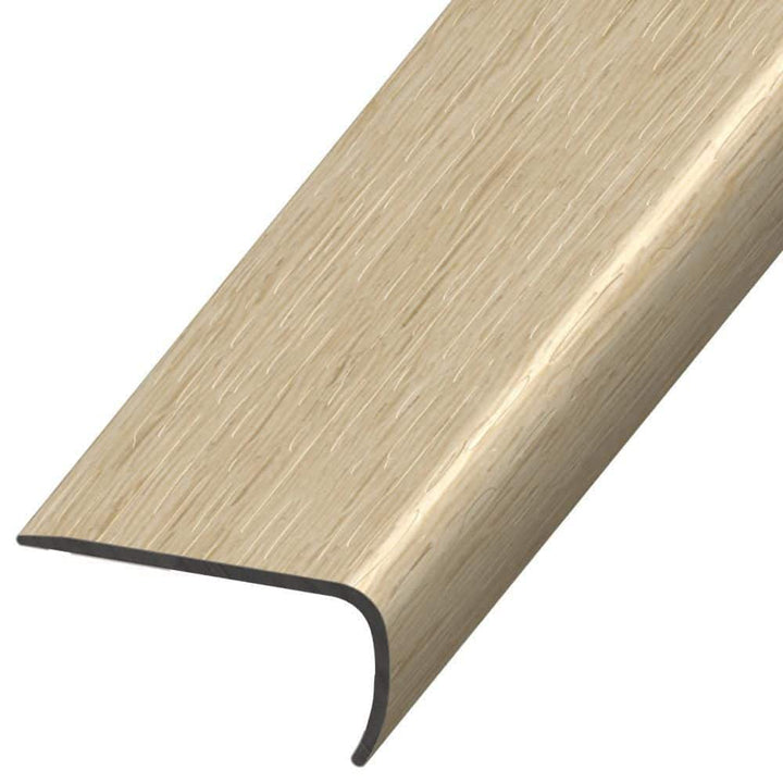 DuraDecor Liz Marie's Modern Maven Sand Tropez 1 in. T x 2 in. W x 94 in. L Stair Nose Molding