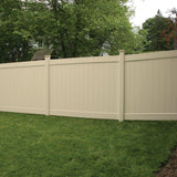 Veranda Linden 6 ft. H x 8 ft. W Sand Vinyl Privacy Fence Panel (Unassembled)