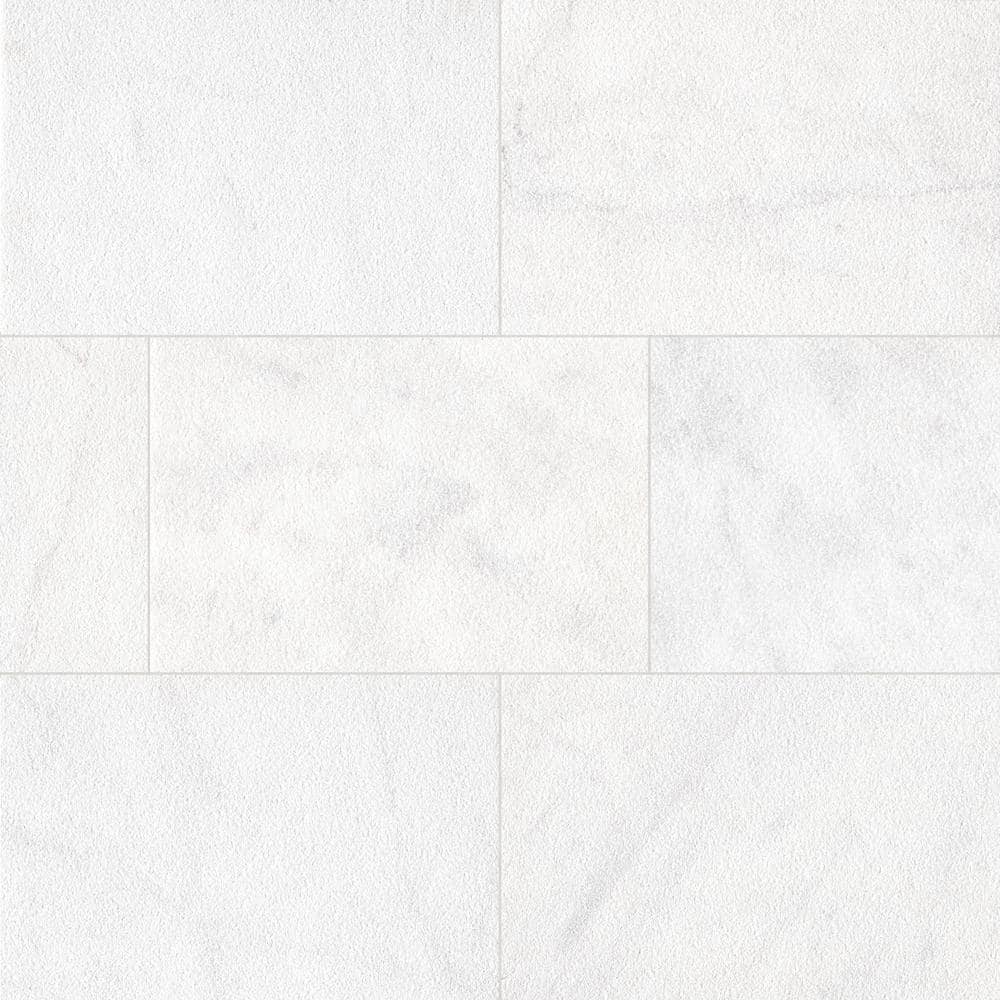 MSI Crystal White 3 cm. x 16 in. x 24 in. Sandblast Marble Paver Tile (2.66 sq. ft.)