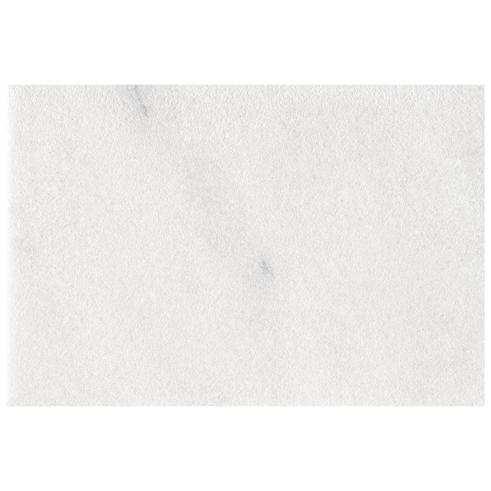 MSI Sierra White 3 cm. x 16 in. x 24 in. Sandblast Marble Paver Tile (2.66 sq. ft.)