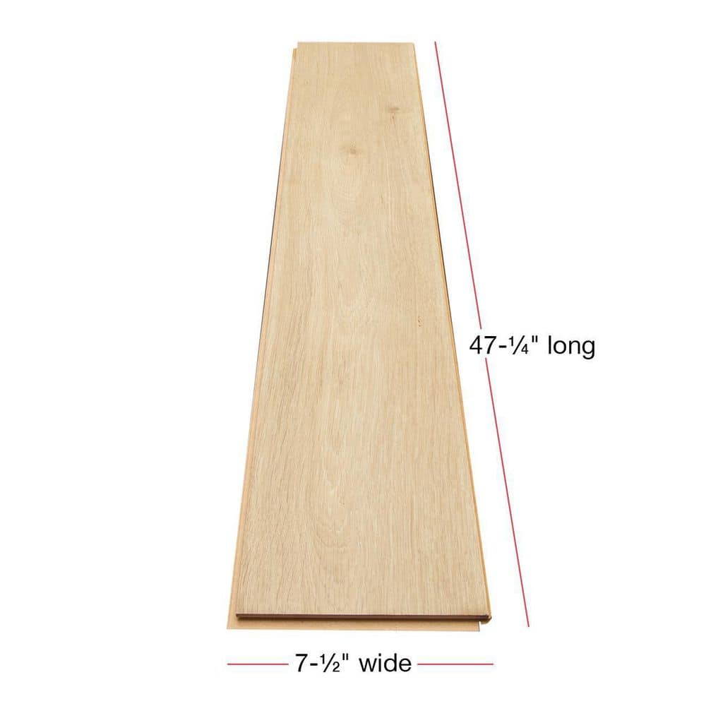 Pergo Outlast+ 7.4 in. W Sandy Cove Oak Laminate Wood Flooring (19.63 sq. ft./case)