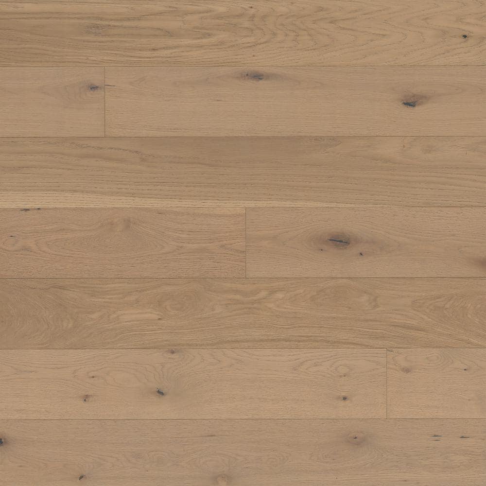 MSI Sandy Shores White Oak 3/8 in. T x 7in. W Tongue and Groove Engineered Hardwood Flooring (23.37 sq. ft./case)
