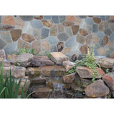MSI Take Home Tile Sample-Santa Barbara 4 in. x 4 in. Slate Mesh-Mounted Flagstone Paver Tile