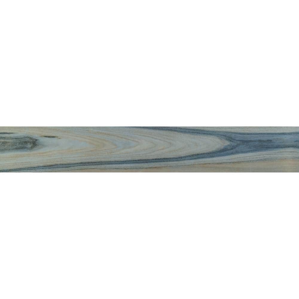 MSI Sardinia Azul 48 in. x 8 in. Polished Porcelain Floor and Wall Tile (10.68 sq. ft./Case)