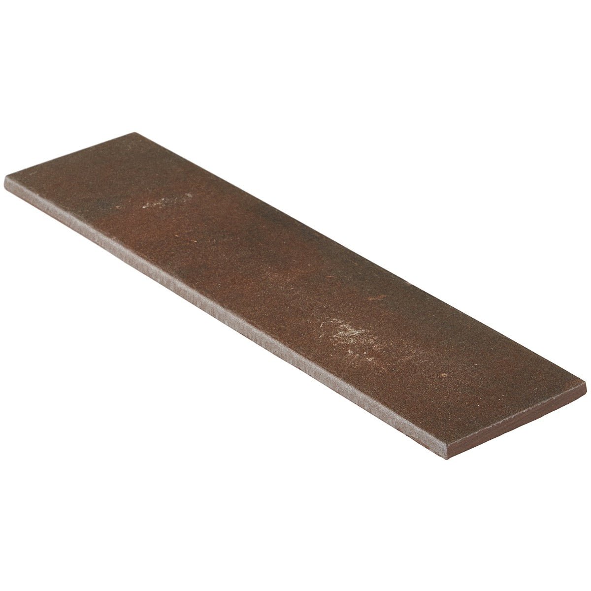 Brick Rustico Nero Brown Matte Porcelain Subway Tile 3x12