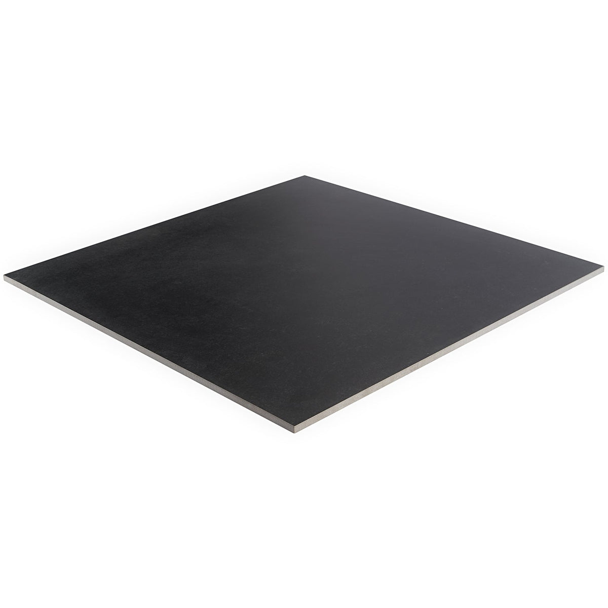 Lines Black Matte Porcelain Tile 24x24 - Lux Tile