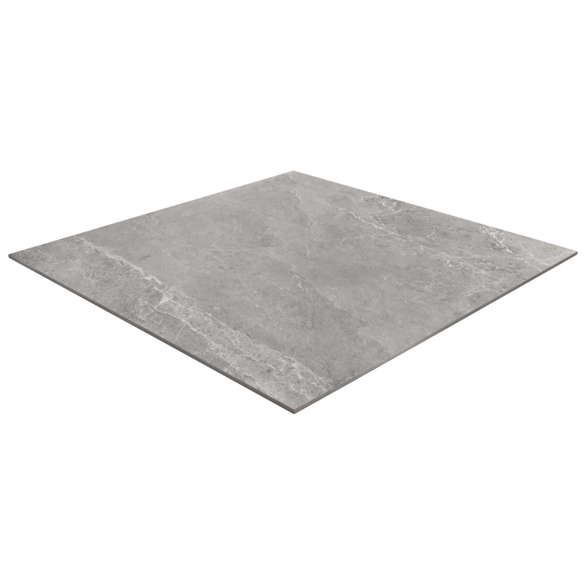 ZenTech Silver Gray 36x36 Matte Porcelain Tile - Lux Tile