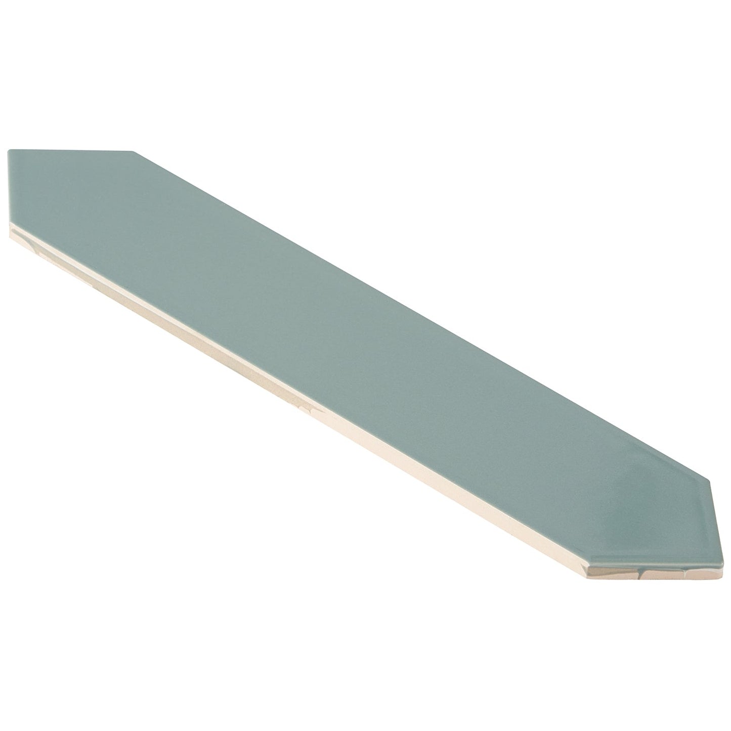 Kent Jade Green 3x12 Picket Polished Ceramic Wall Tile