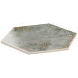 Lux Tile Kalay Green 9" Hexagon Polished Porcelain Tile