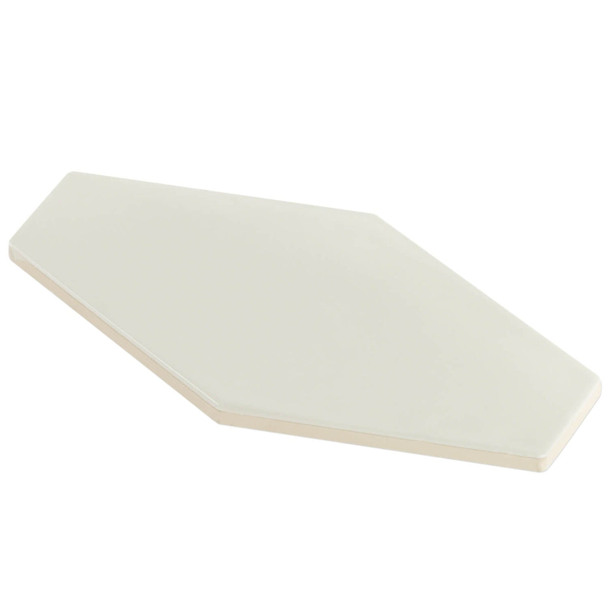 Manchester Dove Gray 4x8 Hexagon Glazed Ceramic Wall Tile