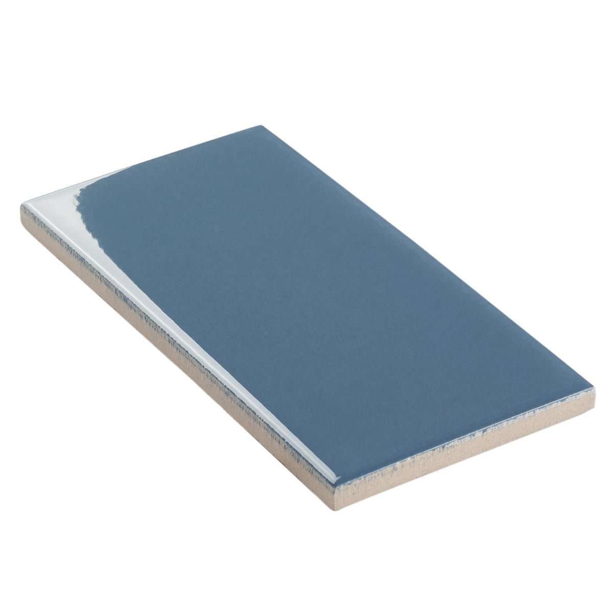 Park Hill Blue 3x6 Polished Porcelain Subway Tile