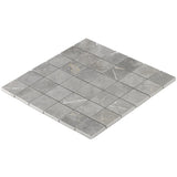 Tilebar Marble Tech Grigio Imperiale 2x2 Matte Porcelain Mosaic Tile