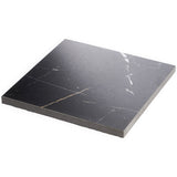 Marble Tech Port Laurent Black Matte Porcelain Tile 6x6 - Lux Tile