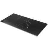 Lux Tile Marble Tech Port Laurent Black 12x24 Polished Porcelain Tile