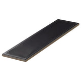 Stacy Garcia Artblock Nero Black 4x16 Matte Porcelain Tile