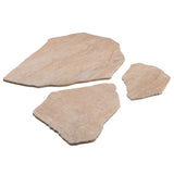 Pathstone Beige Textured Matte Porcelain Flagstone Tile - Durable Outdoor Flooring