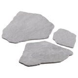 Pathstone Gris Gray Textured Matte Porcelain Flagstone Tile - Lux Tile