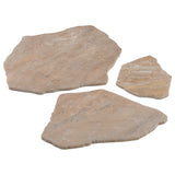 Pathstone Taupe Textured Matte Porcelain Flagstone Tile - Lux Tile