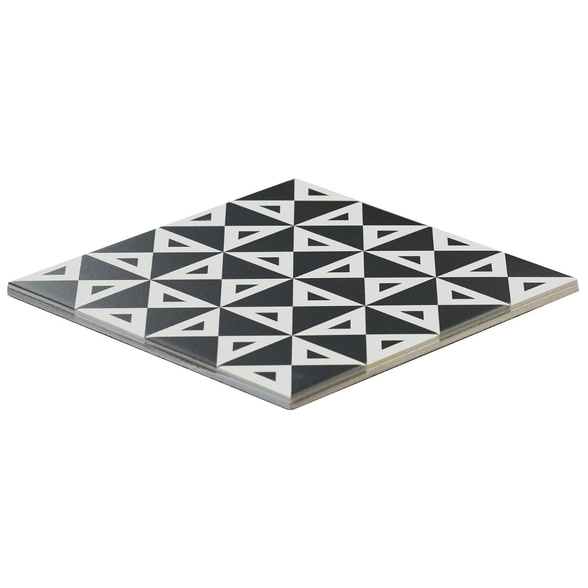 B2W Angle Negative 8x8 Matte Porcelain Tile - Lux Tile