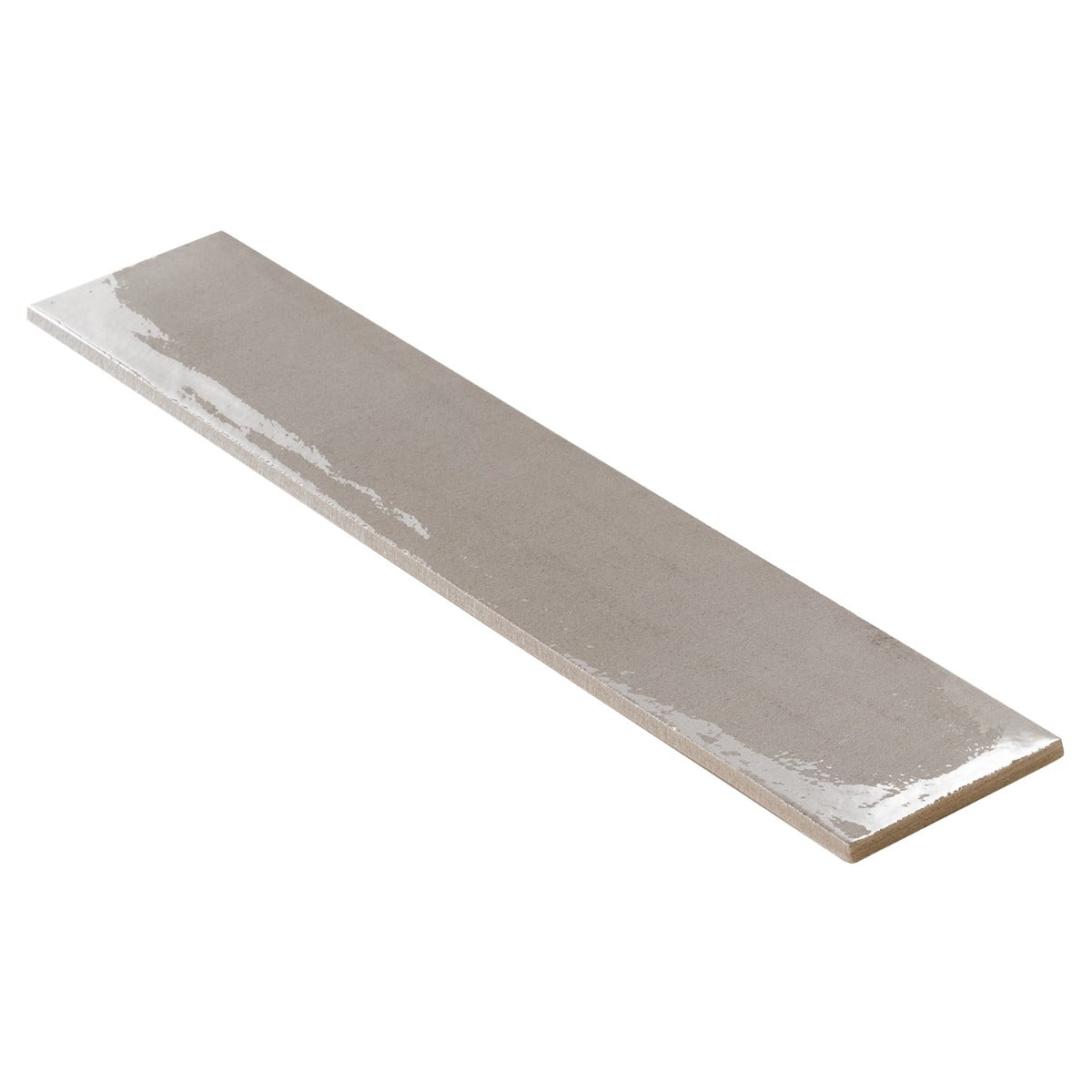 Tilebar Grigio Gray 3x16 Polished Porcelain Subway Tile