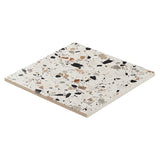 Lux Tile Chips Macro Bianco White 8x8 Matte Porcelain Tile