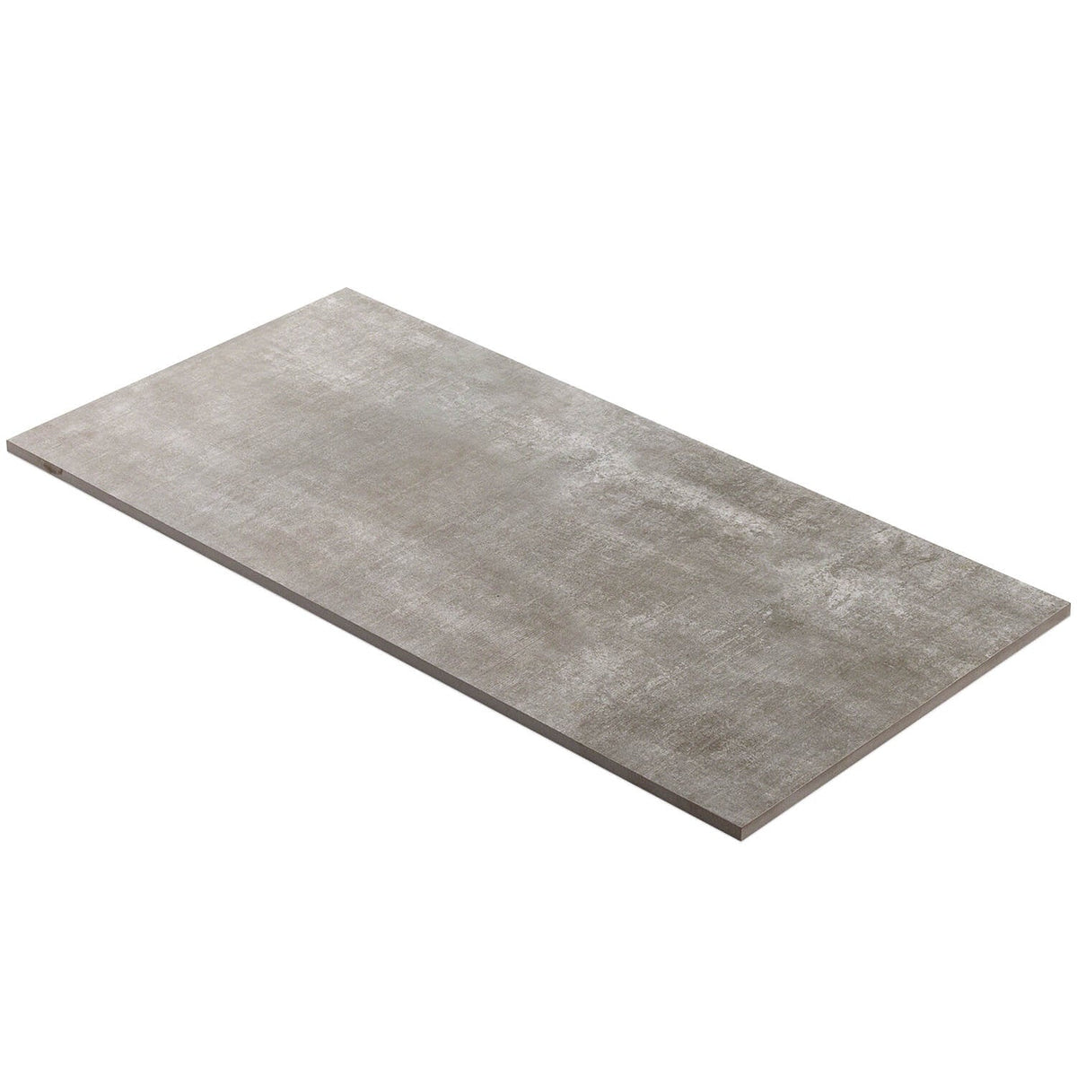 Lux Tile Cement Ash Gray 12x24 Matte Porcelain Tile