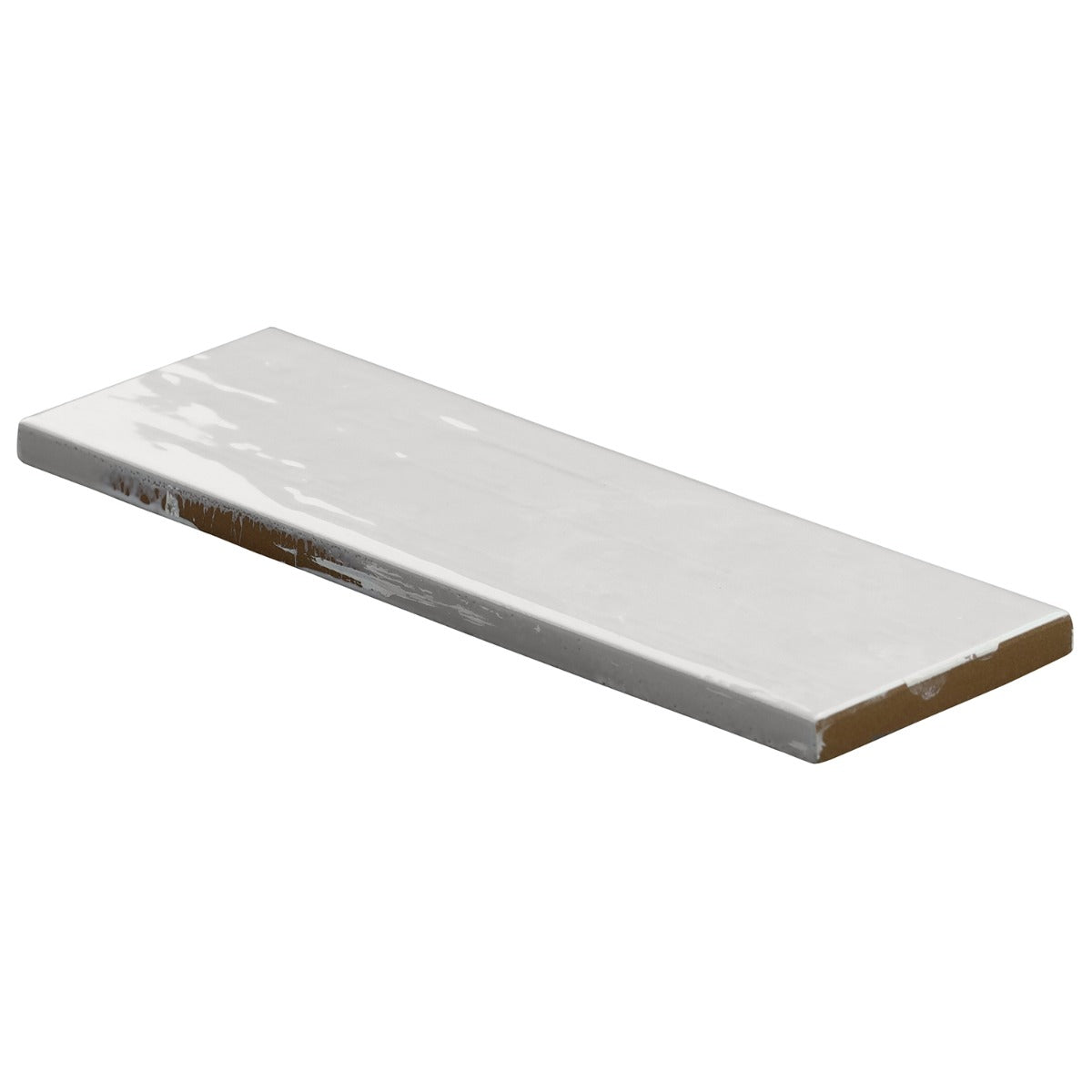 Kiln White 3x9 Polished Porcelain Subway Tile - Lux Tile