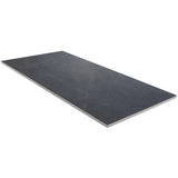 Fordham Nero Black Matte Porcelain Tile 12x24 - Durable Stone Look