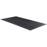 Bronx Black 24x48 Matte Porcelain Tile - Industrial Concrete Look