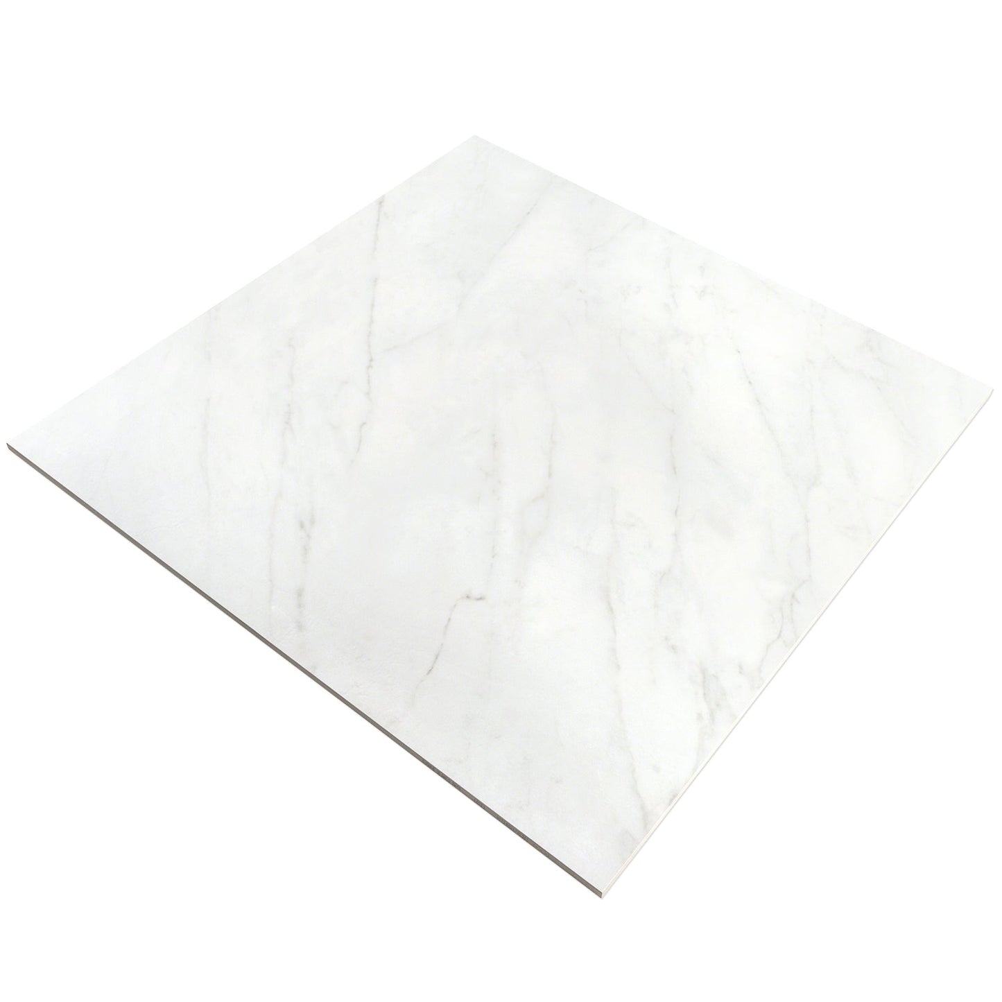 Belvedere Bianco Marble Look Porcelain Tile 30x30 - Lux Tile