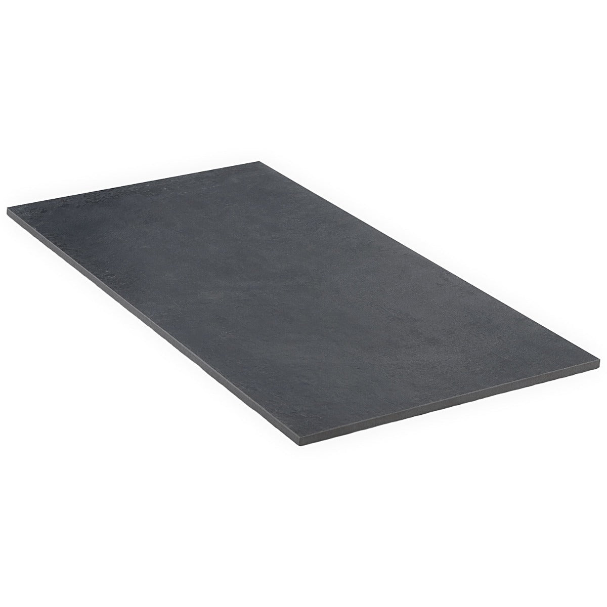 Lux Tile Portrait Black Matte Porcelain Tile 12x24