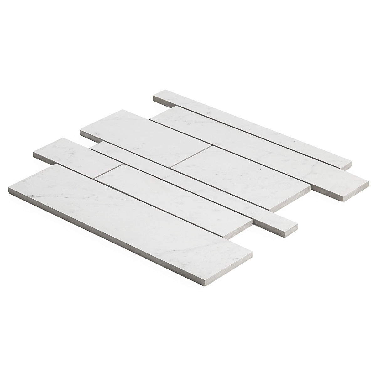 DreamStone Carrara Giola Matte Porcelain Mosaic Tile - Lux Tile