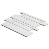 DreamStone Carrara Giola Matte Porcelain Mosaic Tile - Lux Tile